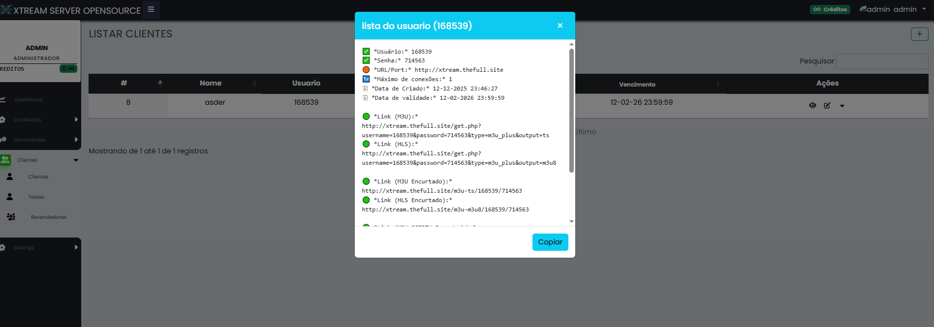 PAINEL XTREAM IPTV